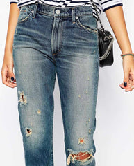 Slim Ankle Leg Jean